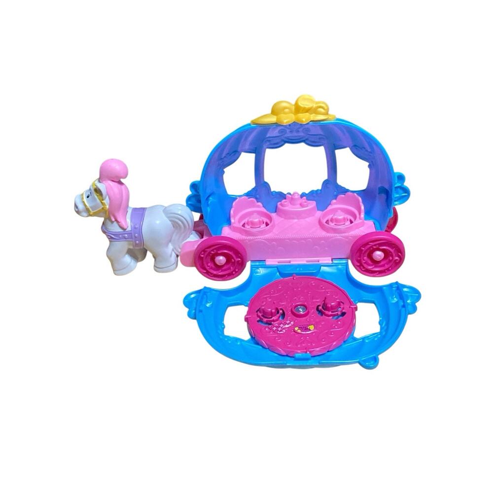 Fisher Price Little People Disney Princess Cinderella Fold 'n Go Carriage